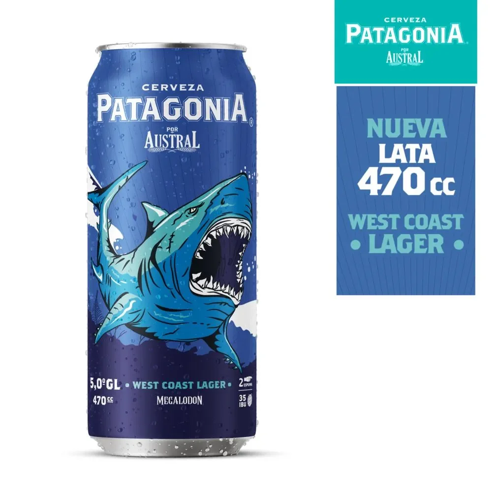PATAGONIA WEST COAST LAGER 470cc