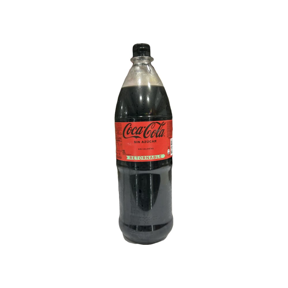 COCA COLA ZERO 2L RETORNABLE