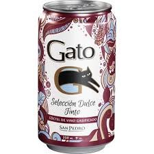GATO DULCE TINTO  LATA 350ML.