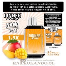 VAPPER DINNER LADY 1.5K MANGO