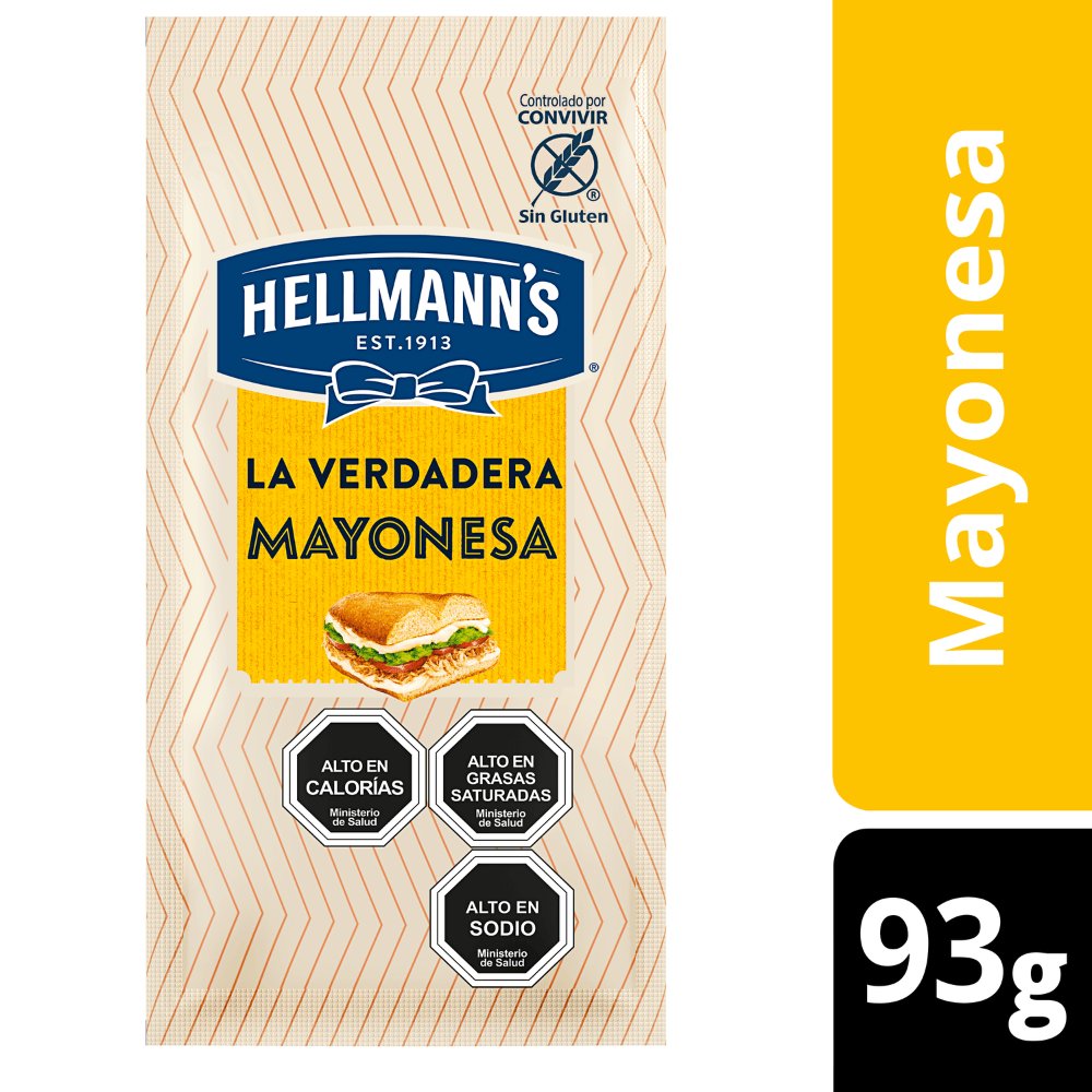 MAYONESA HELLMANN'S 90g