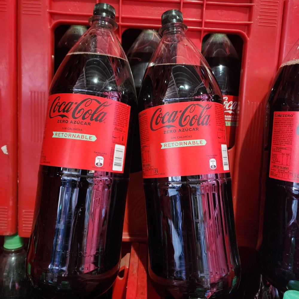 COCA COLA ZERO RETORNABLE 3L