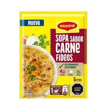 SOPA CARDE FIDEOS