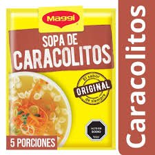 SOPA DE CARACOLITOS