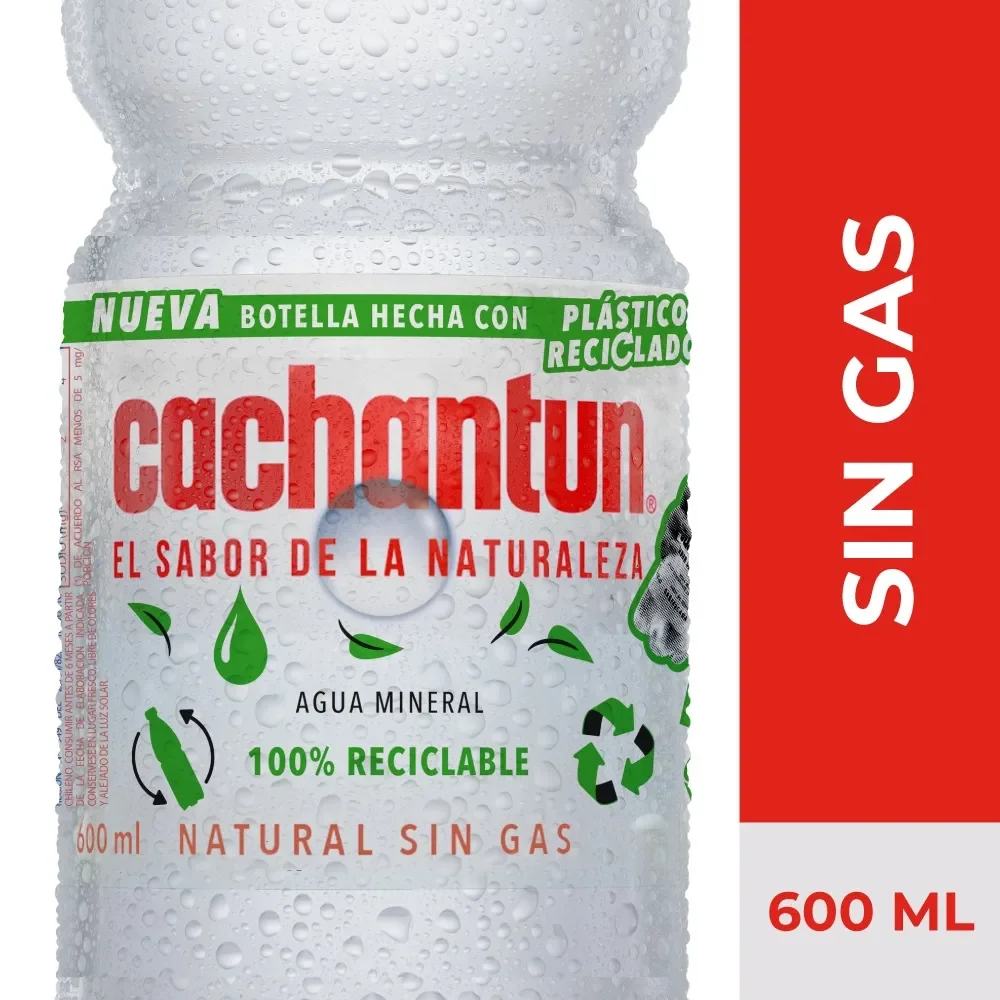 CACHANTUN SIN GAS 600ml