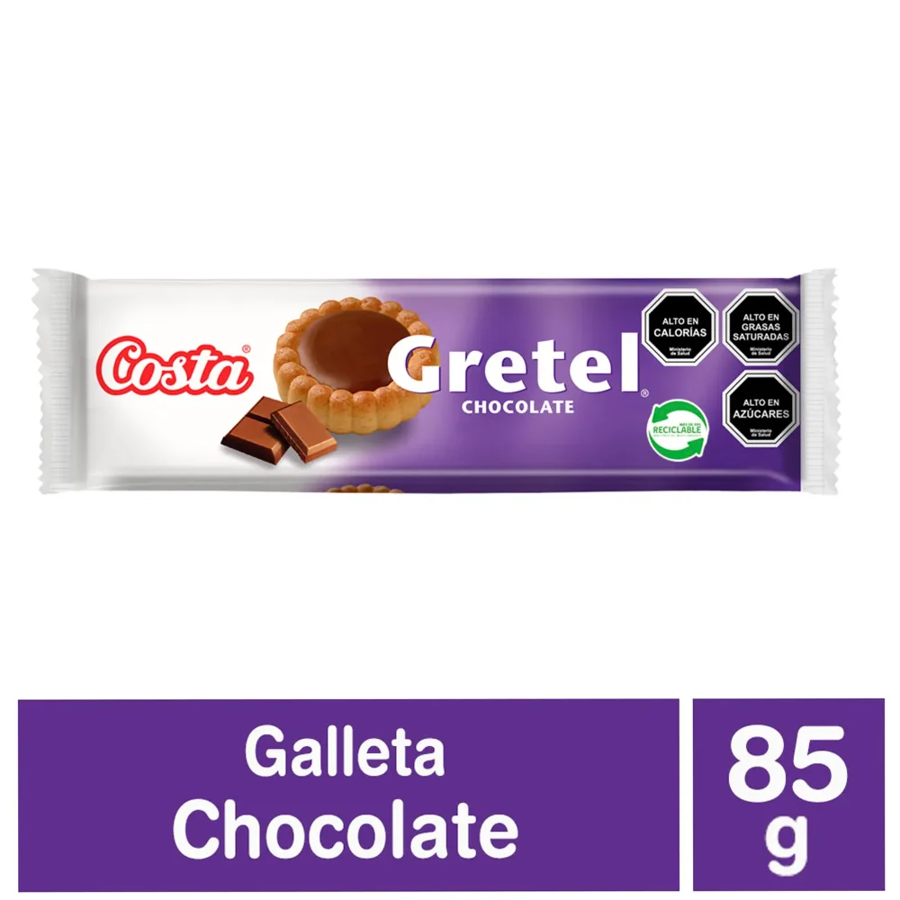 GALLETAS COSTA GRETEL DE CHOCOLATE