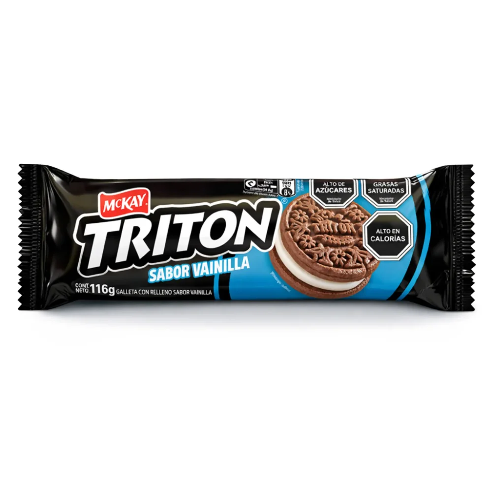 GALLETAS MCKAY TRITON DE VAINILLA