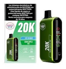 VAPPER DINNERLADY 20K SOUR APPLE ICE