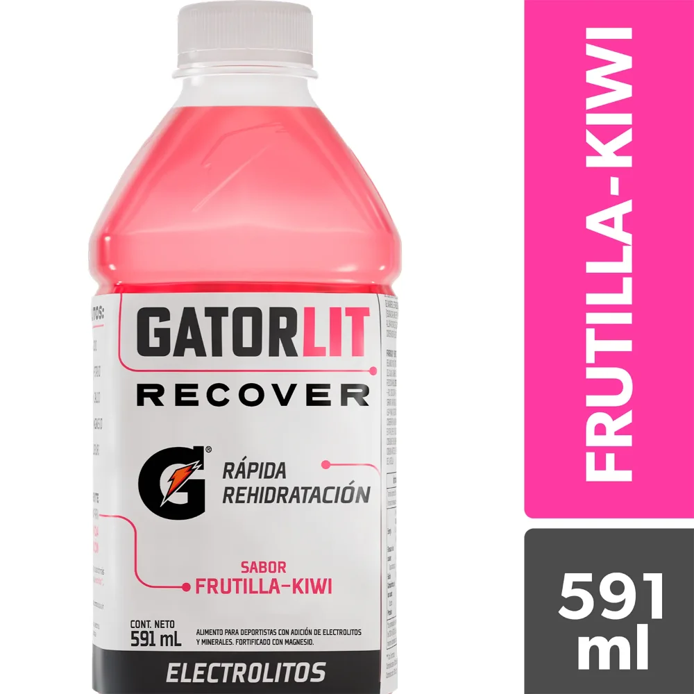 GATORLIT SABOR FRUTILLA-KIWI 620ml