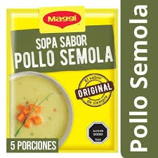 SOPA POLLO SEMOLA