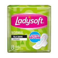 TOALLA HIGIENICA LADYSOFT VERDE
