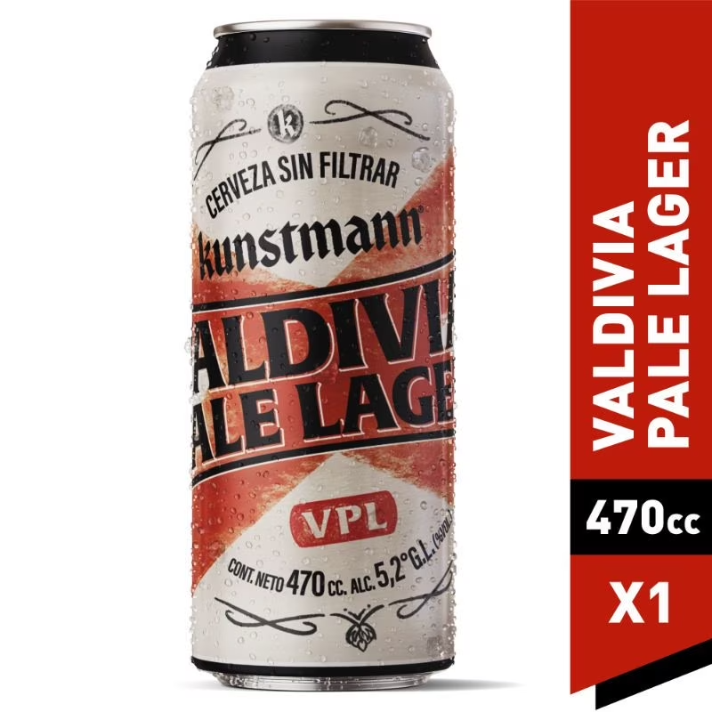 LATA VALDIVIA PALE LAGER