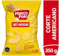 Papas fritas marco polo corte americano 350G.