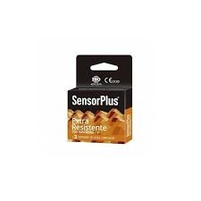 CONDONES SENSORPLUS EXTRA RESISTENTE NONOXINOL