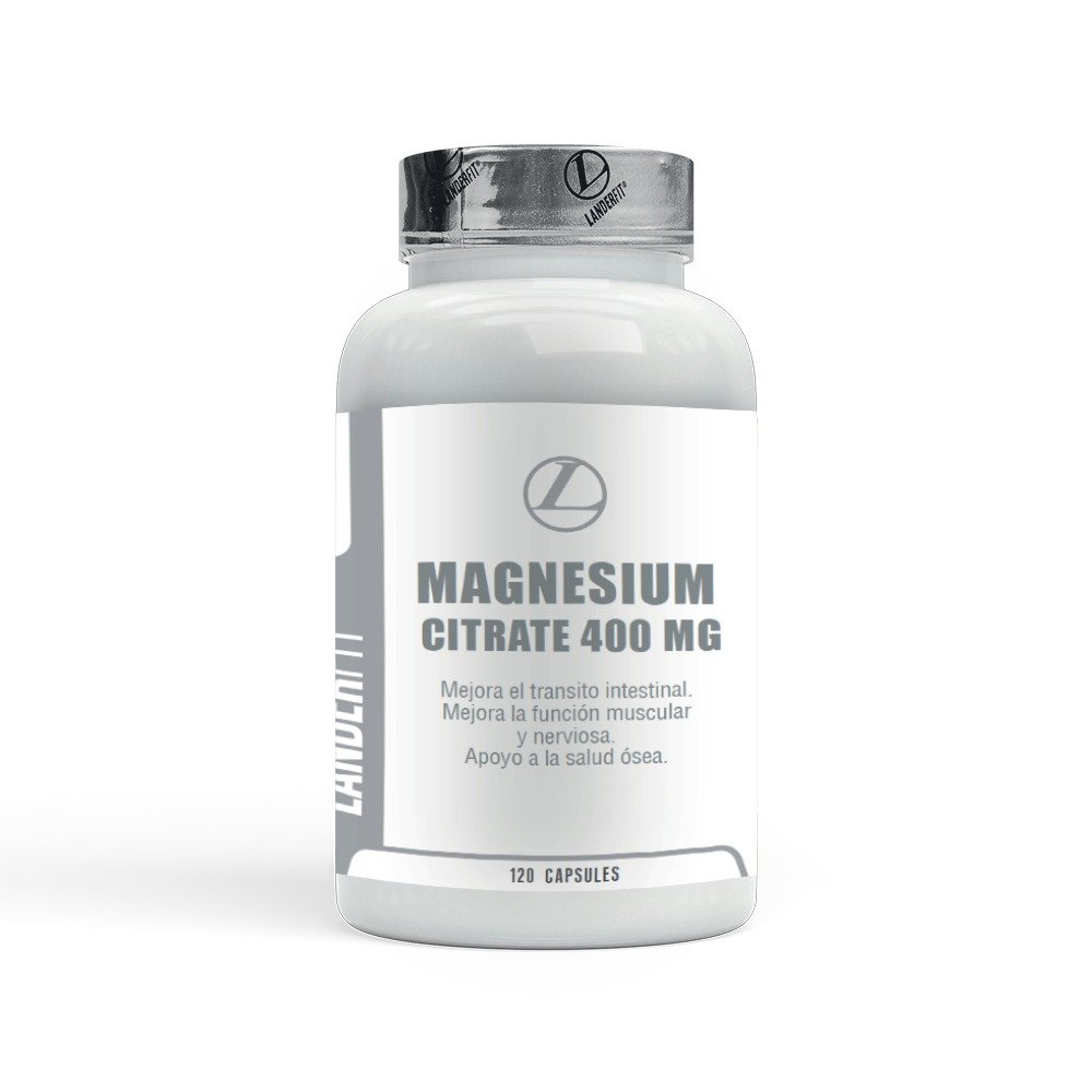 Citrato de Magnesio 400MG LanderFit