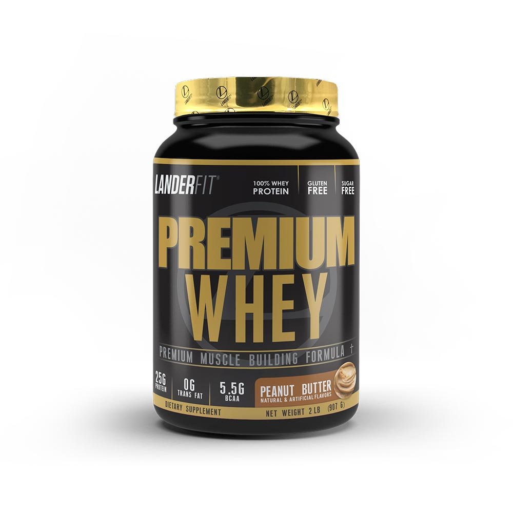 Premium Whey 2 LBS LanderFit Peanut Butter