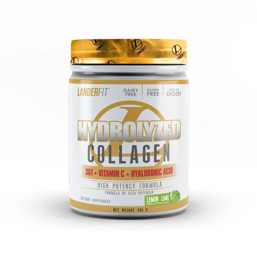 Hydrolyzed Collagen Polvo LanderFit Limon