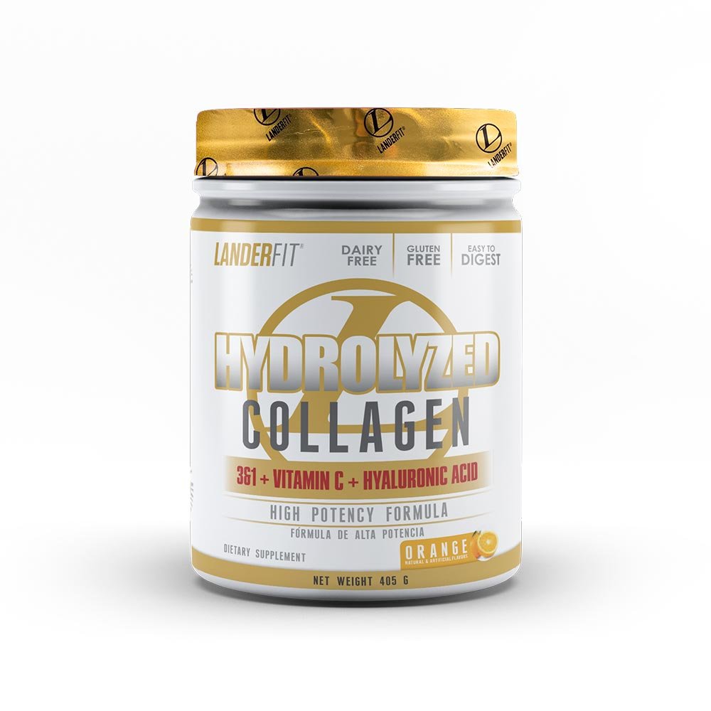 Hydrolyzed Collagen Polvo LanderFit  Orange