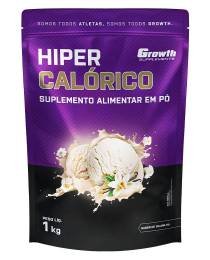 Hipercalórico (sabor baunilha) (1KG) - Growth Supplements