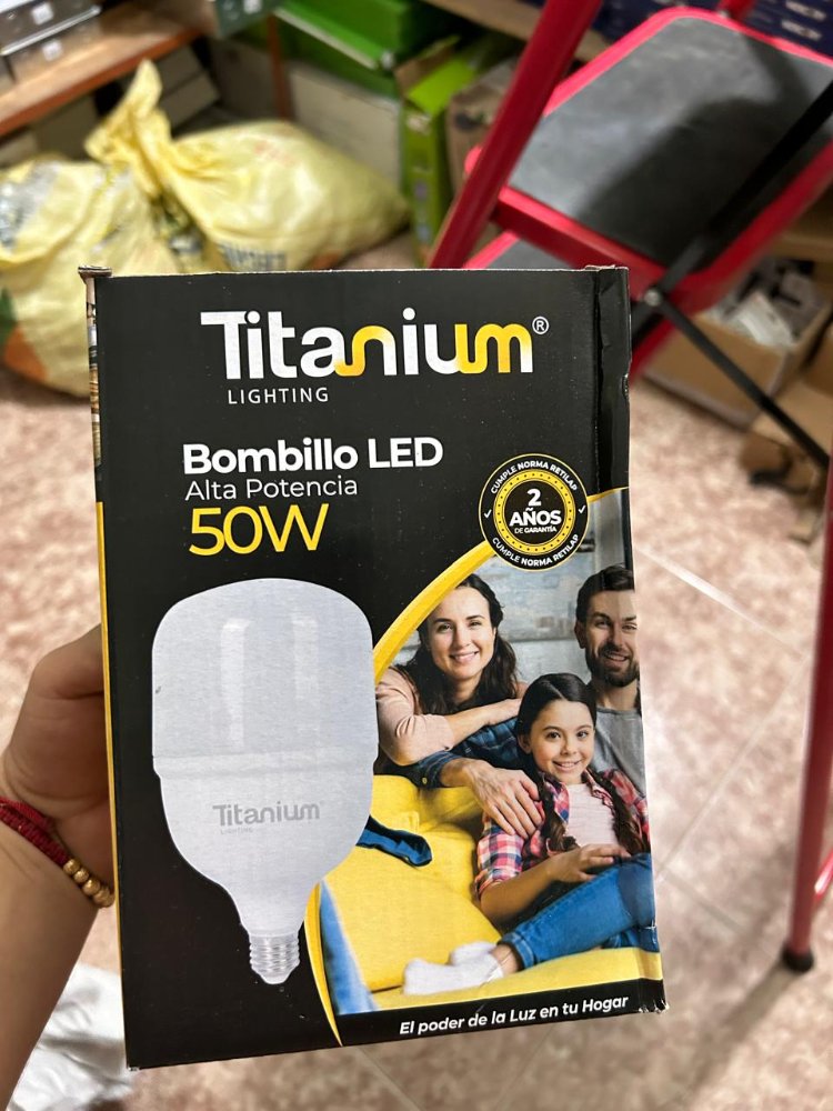 bombillo titanium 50w