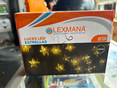 extensión navideña luz calidad estrella