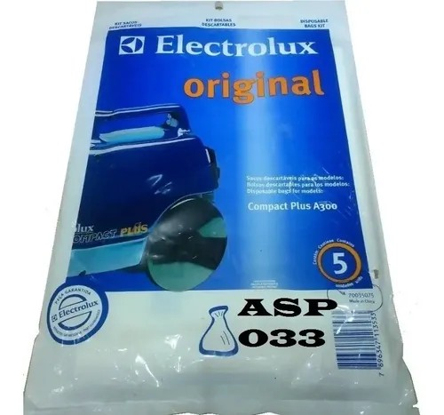 BOLSA ELECTROLUX M/N 5 U COMPACT