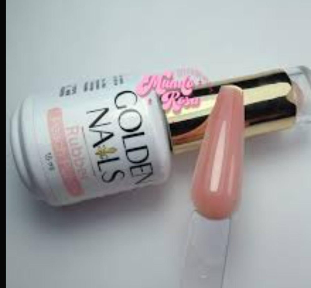 Rubber Golden Nails