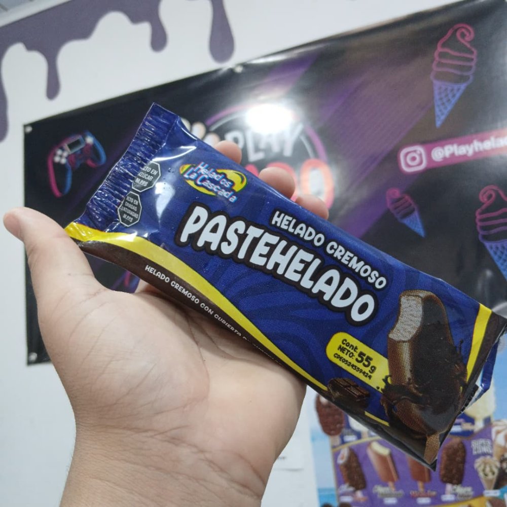 pastelado helado la cascada
