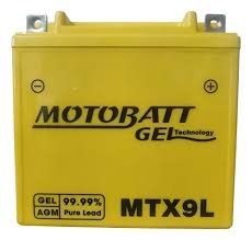BATERIA 12N93B MOTOBATT MTX9L