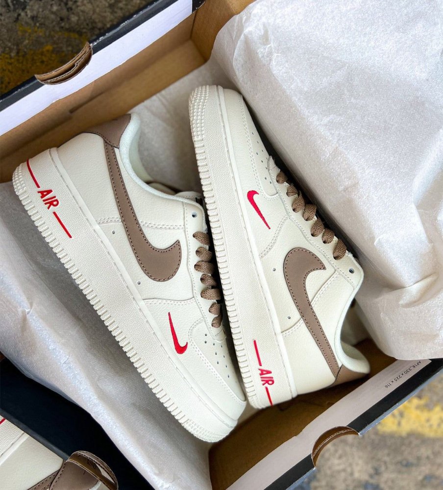 NIKE FORCE ONE BEIGS CAFE